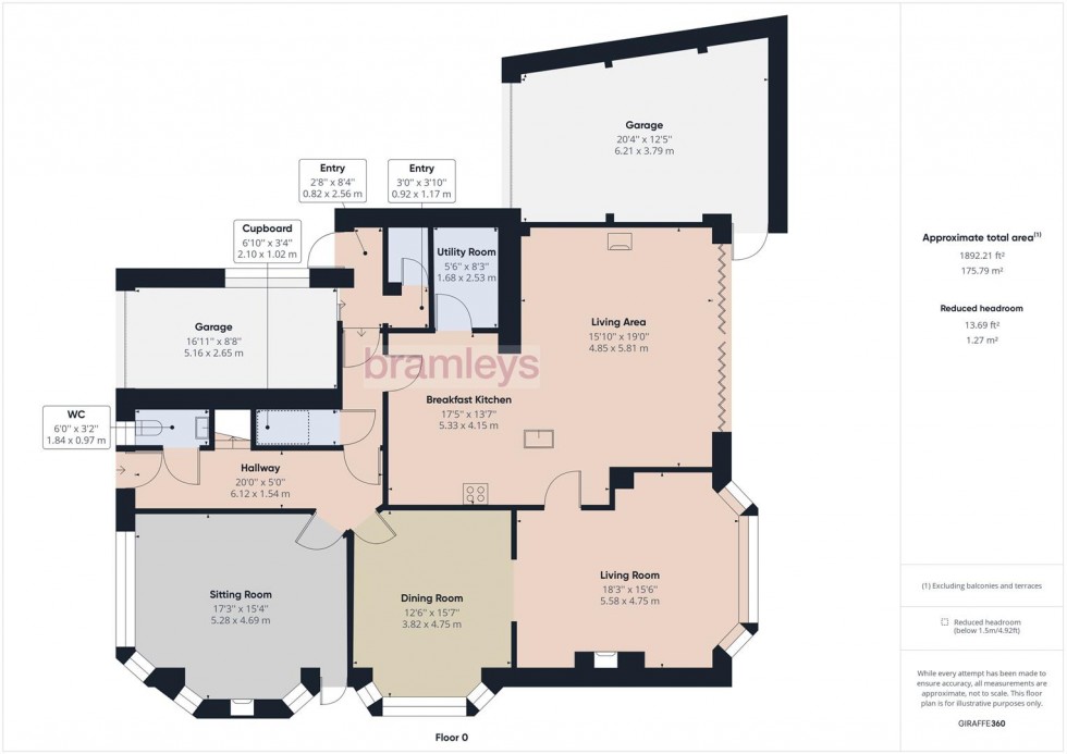 Floorplan for Hove Edge, Halifax Road, Brighouse