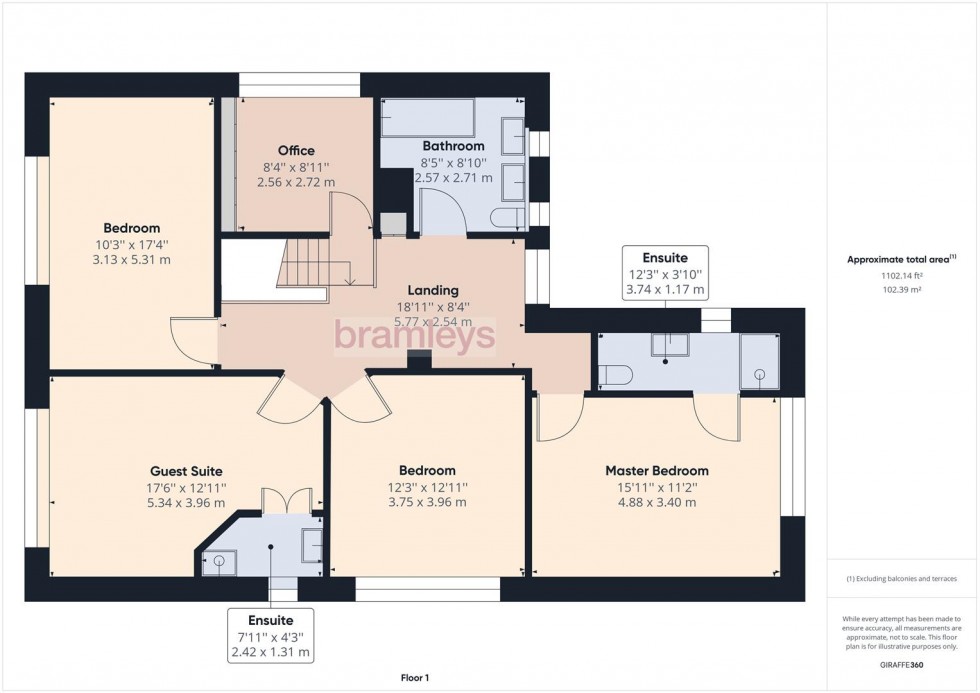 Floorplan for Hove Edge, Halifax Road, Brighouse