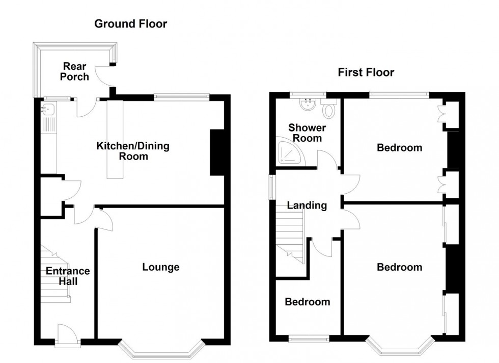 Floorplan for Rowley Lane, Lepton, Huddersfield
