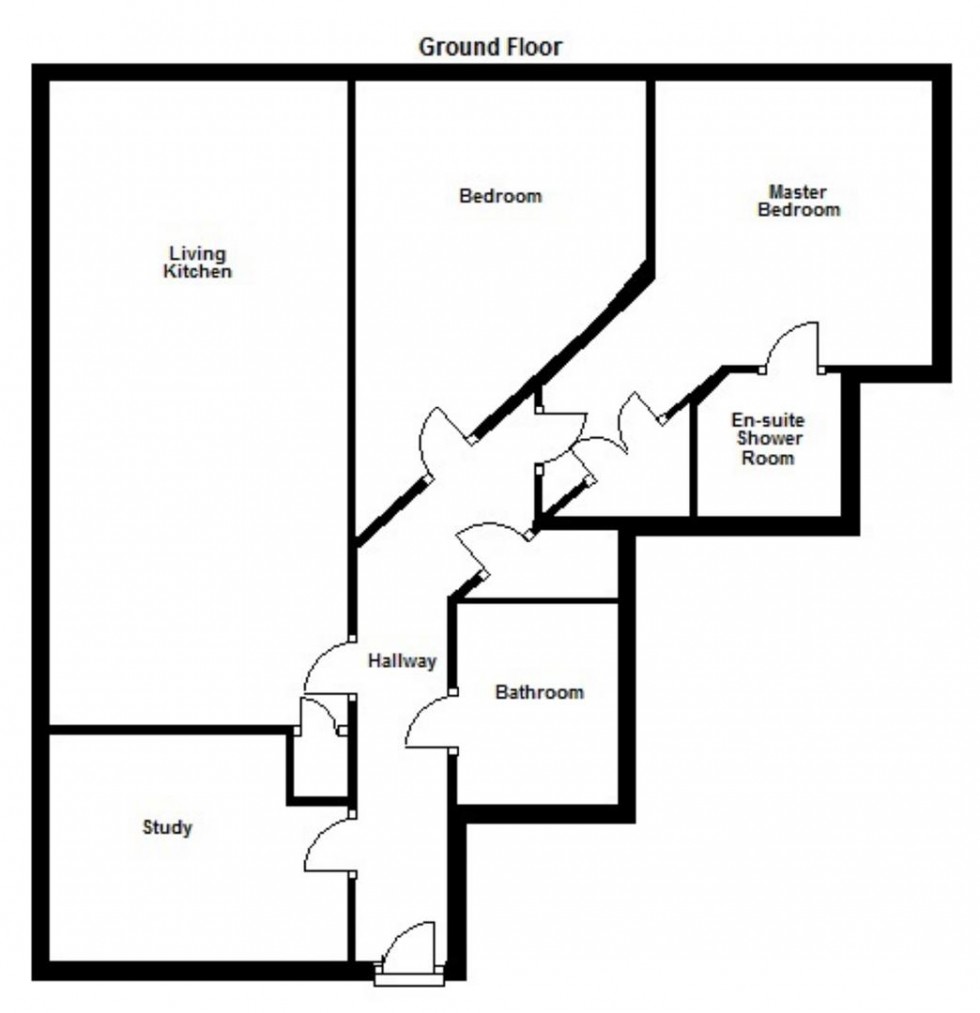 Floorplan for Silk Mill, Elland