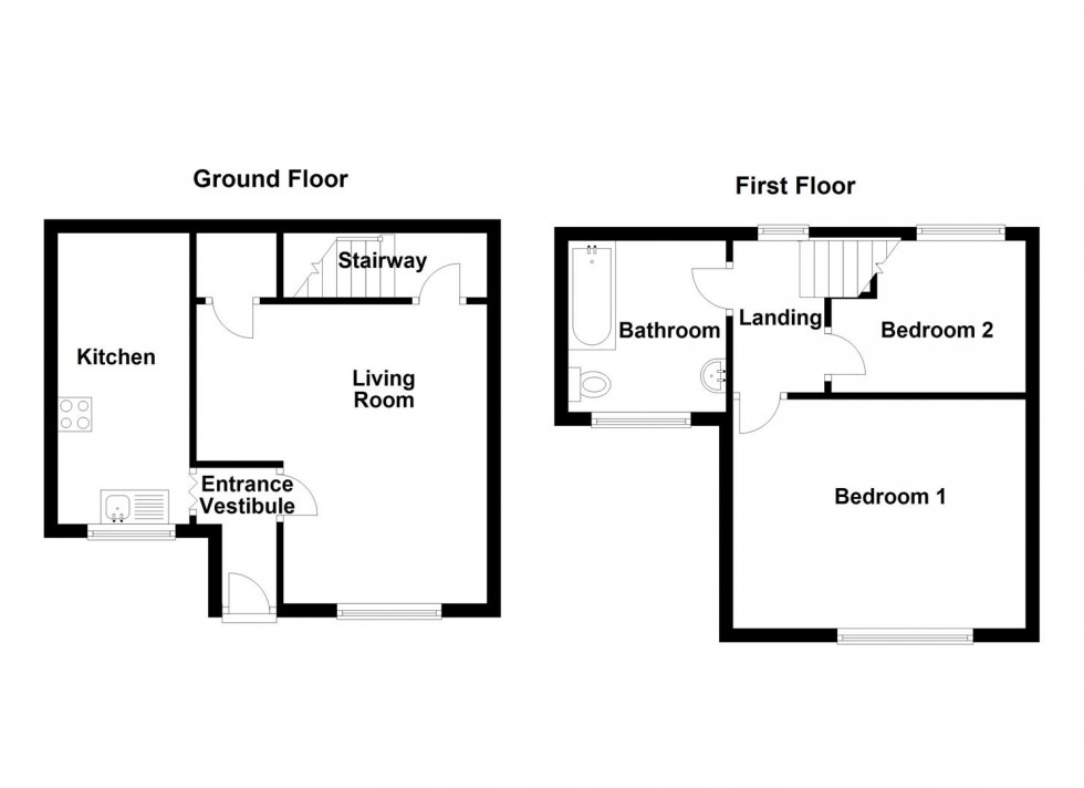 Floorplan for Halifax Road, Liversedge