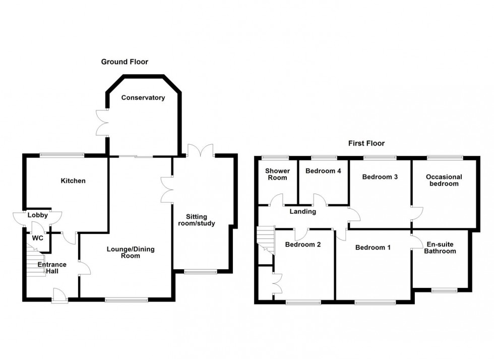 Floorplan for Spring Bank Drive, Liversedge
