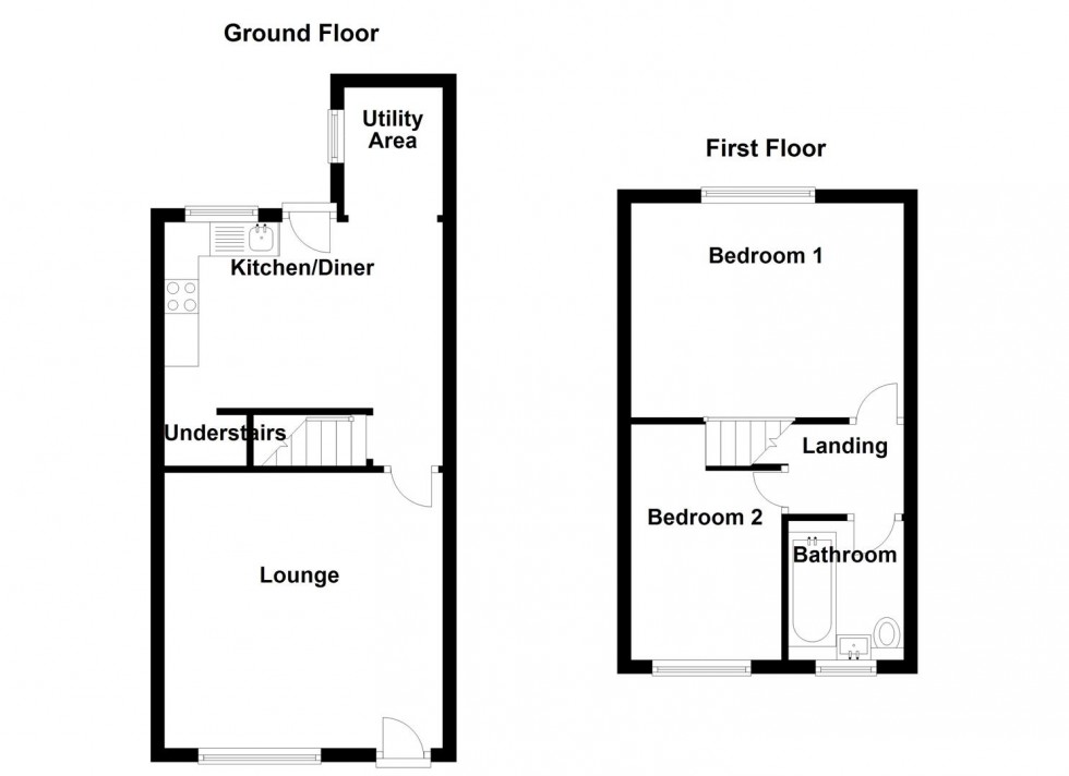 Floorplan for Dymond Grove, Liversedge