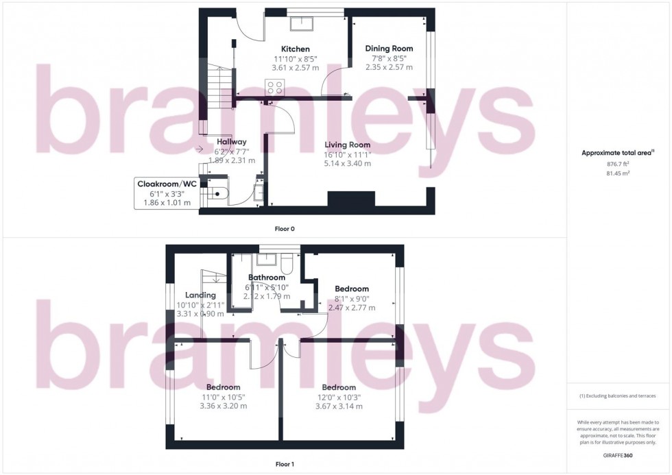 Floorplan for Jessop Avenue, Almondbury