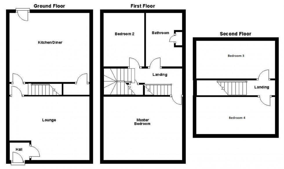 Floorplan for Albert Street, Elland