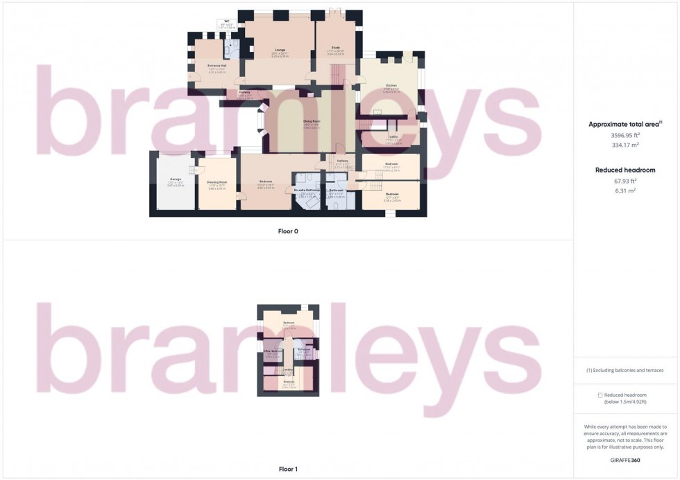 Floorplan for Hopton Hall Lane, Mirfield