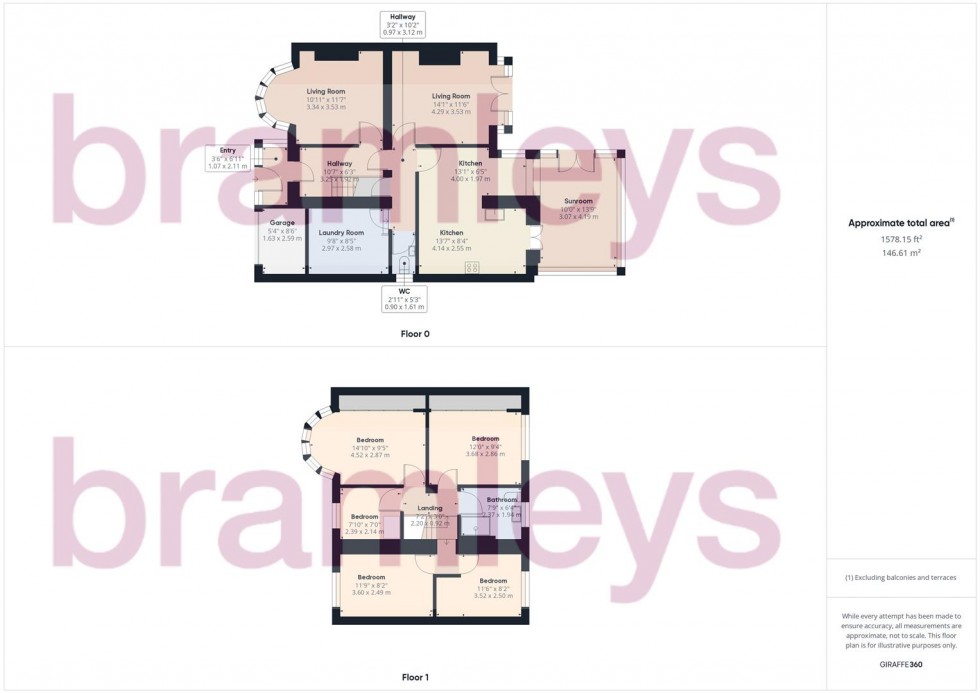 Floorplan for Woodhouse Lane, Brighouse