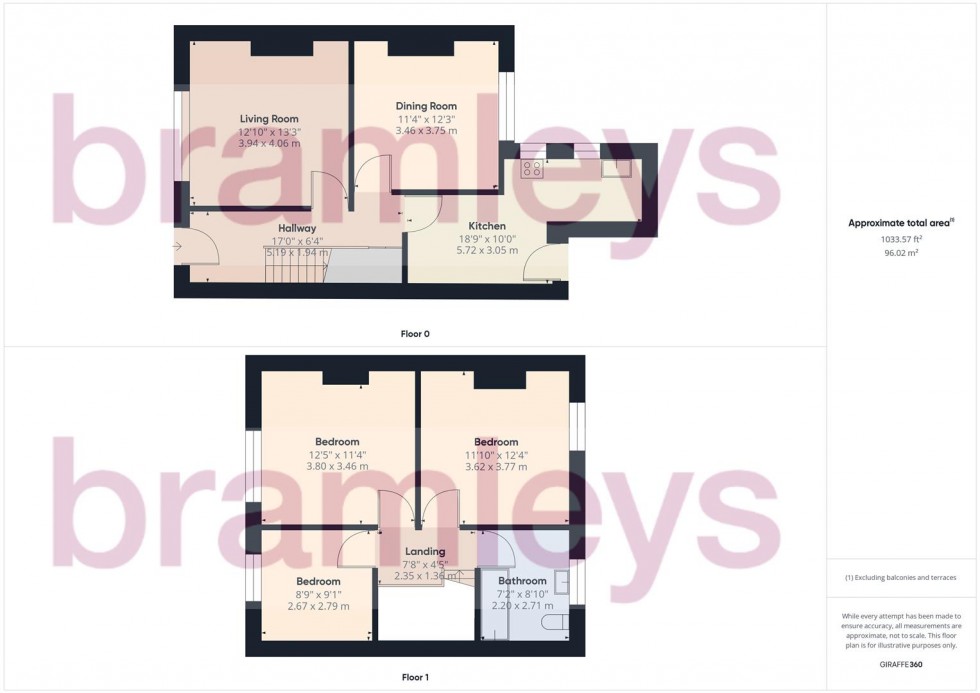 Floorplan for Birkby Lodge Road, Huddersfield