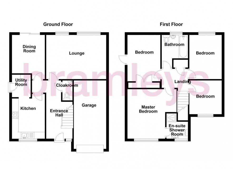 Floorplan for Longcroft, Almondbury, Huddersfield