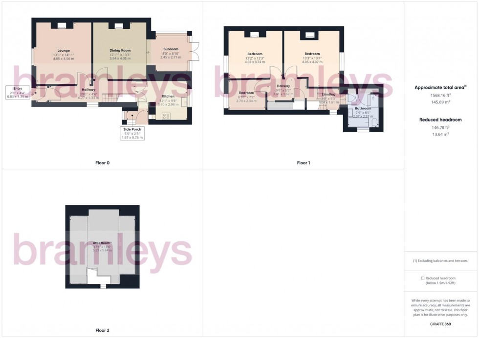 Floorplan for Birkby Hall Road, Birkby, Huddersfield