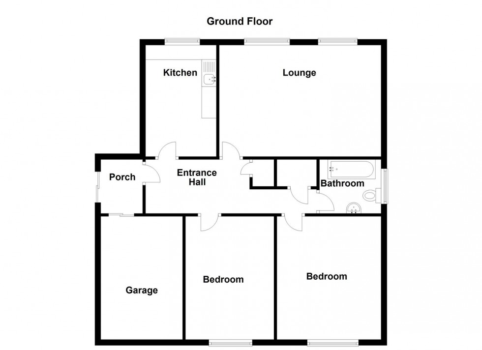 Floorplan for Alma Lane, Heckmondwike