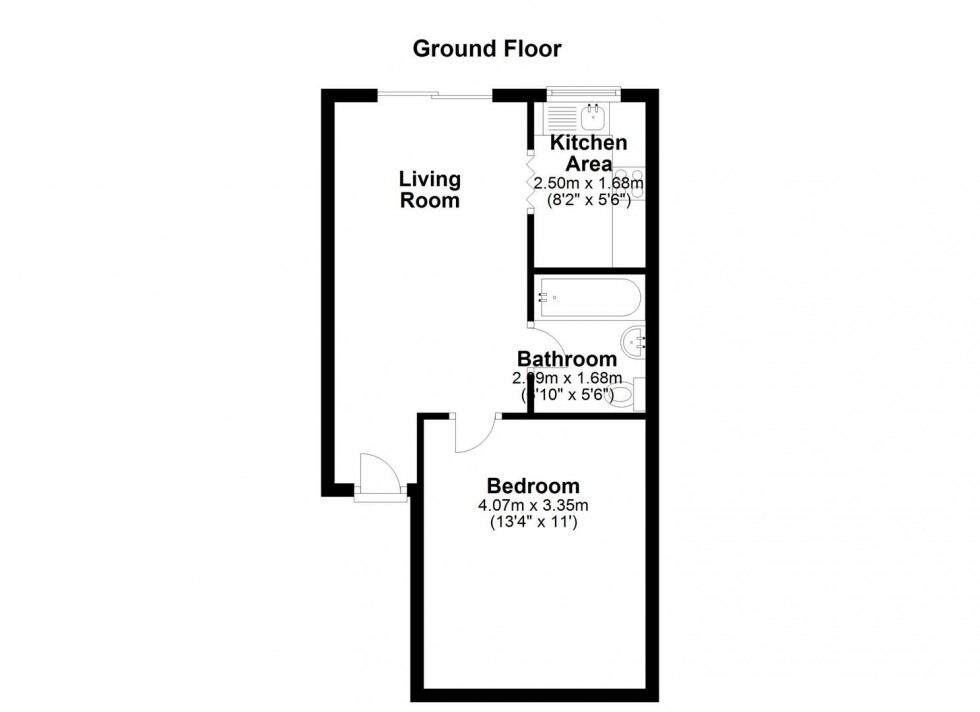 Floorplan for High Street, Heckmondwike