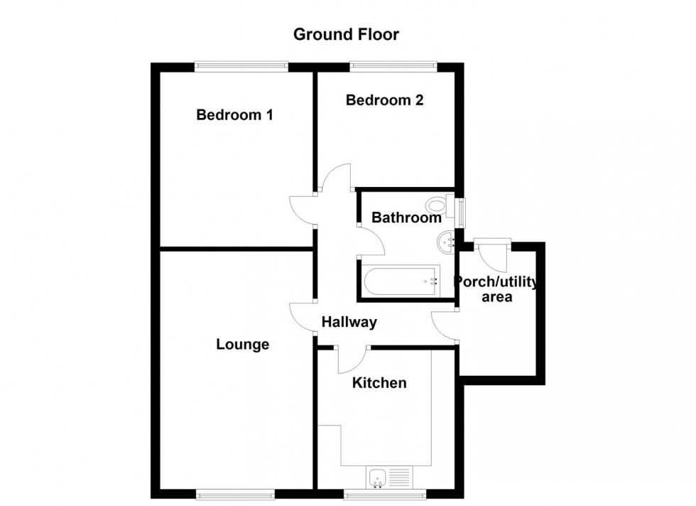 Floorplan for Listerdale, Liversedge