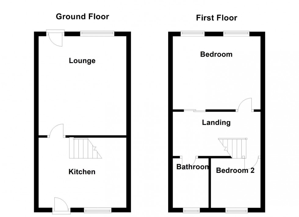 Floorplan for Wetherill Terrace, Dewsbury