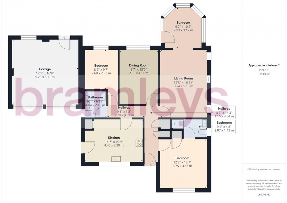 Floorplan for Crangle Fields, Stocksmoor, Huddersfield