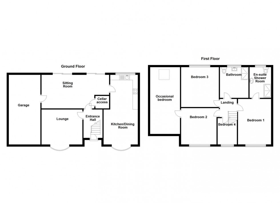 Floorplan for St. Marys Avenue, Batley