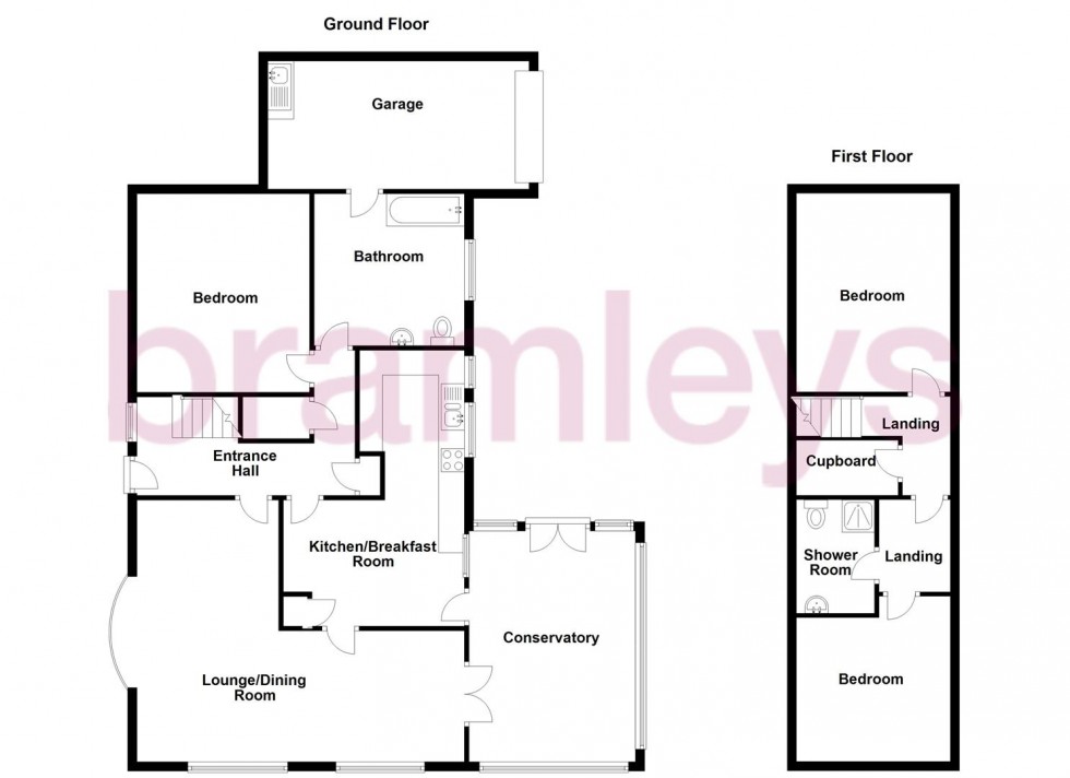 Floorplan for Alwen Avenue, Huddersfield