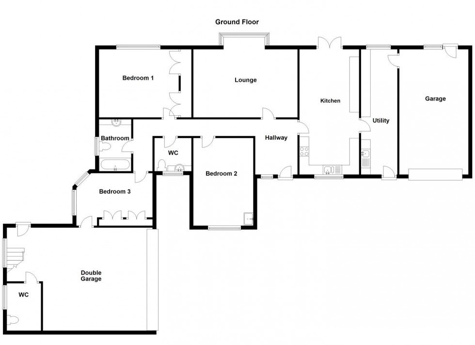 Floorplan for Hopton Lane, Mirfield