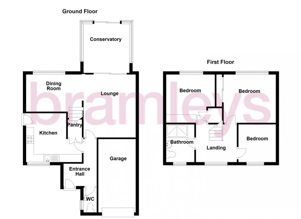 Floorplan for Lytham Way, Lindley, Huddersfield