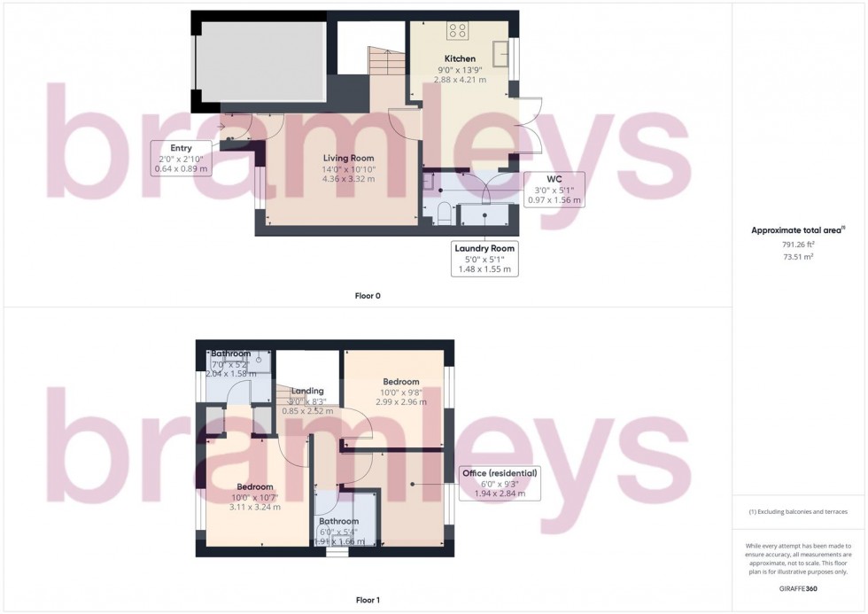 Floorplan for Hawthorn Court, Dewsbury