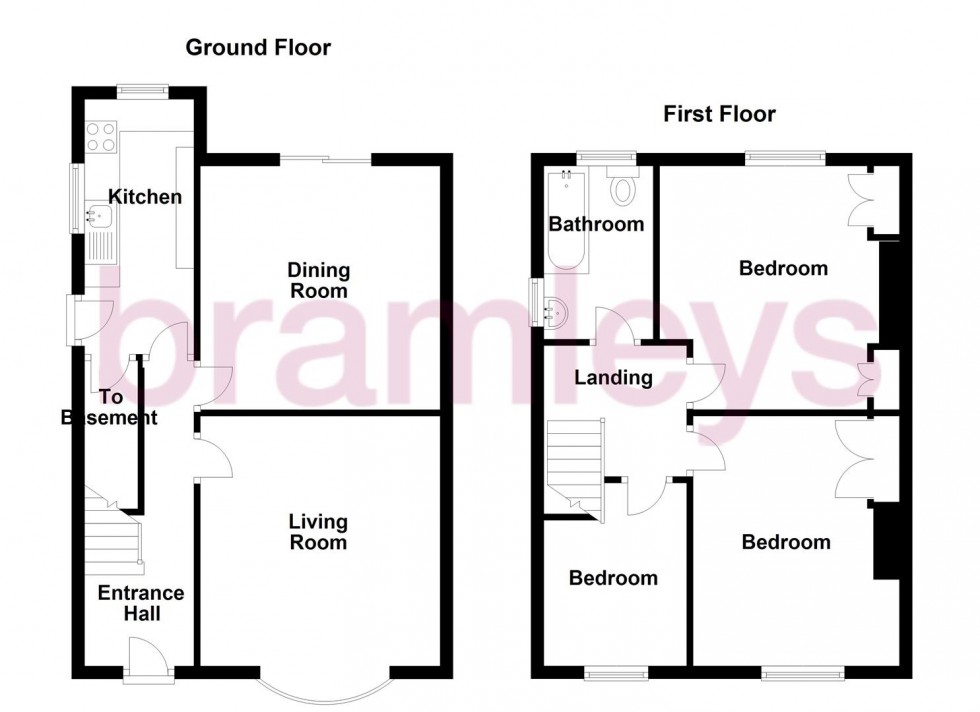 Floorplan for Exley Lane, Elland