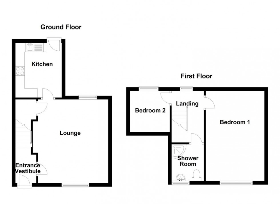 Floorplan for South Street, Mirfield