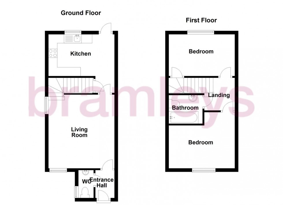 Floorplan for River Bank View, Mirfield