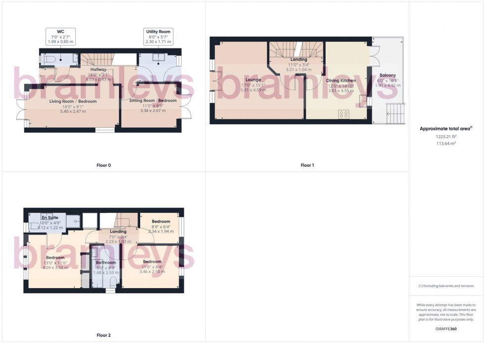 Floorplan for Buckstones Close, Holywell Green, Halifax