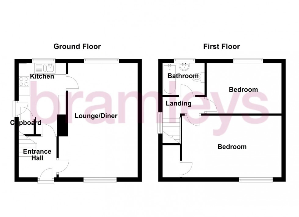 Floorplan for Leyland Croft, Huddersfield