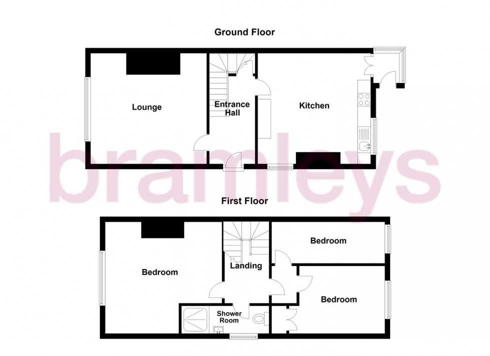 Floorplan for Quarmby Road, Quarmby, Huddersfield