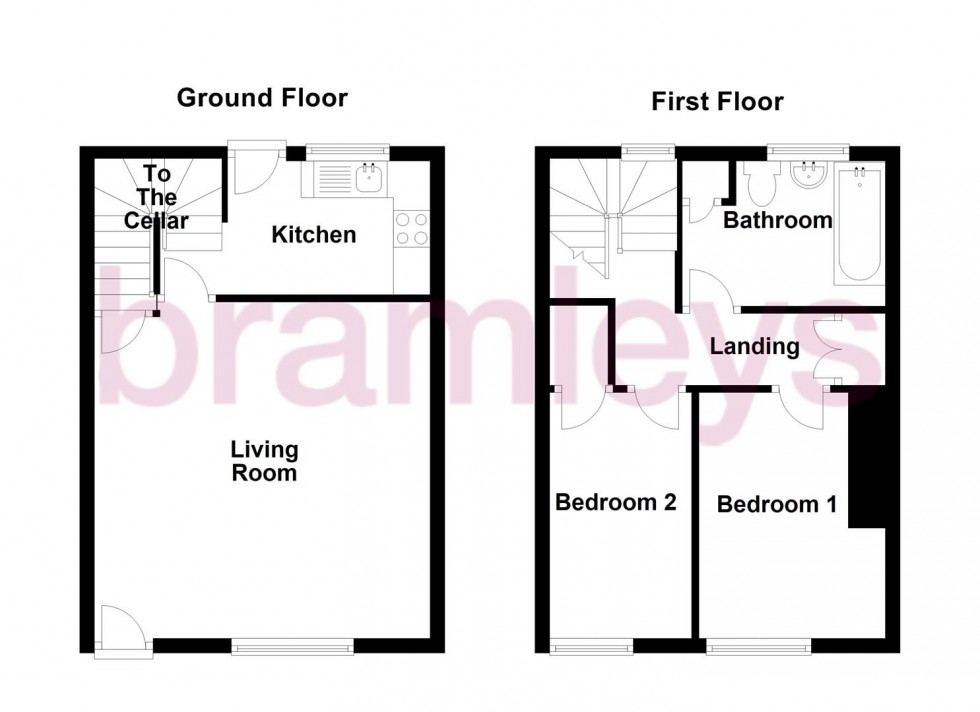 Floorplan for Trevelyan Street, Huddersfield