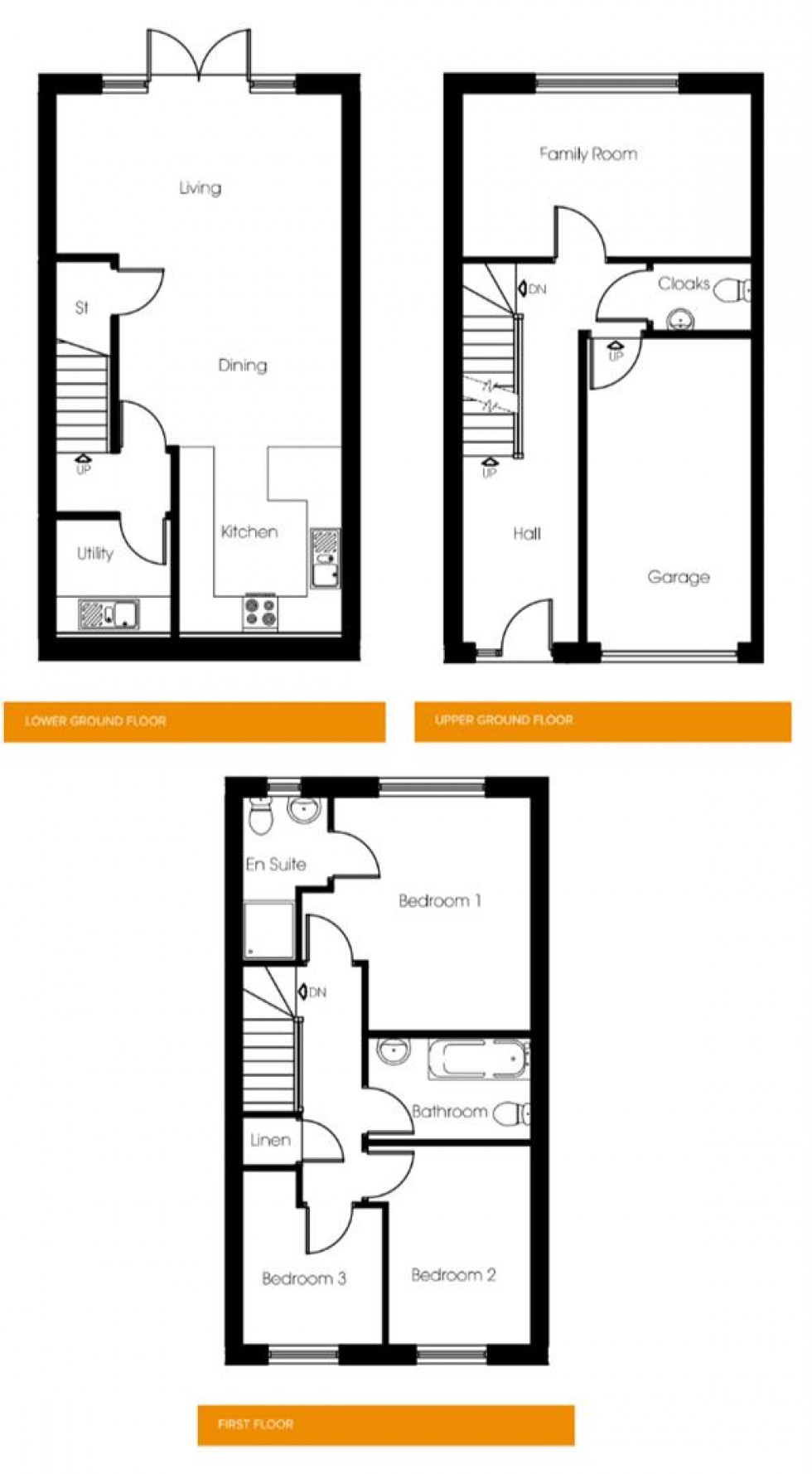 Floorplan for The Bramham, Calder Mews, Greetland, Halifax