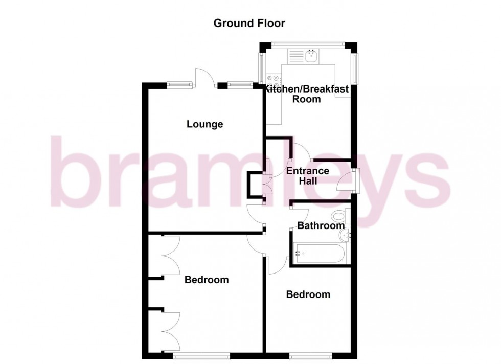 Floorplan for Woodlands Road, Lepton, Huddersfield