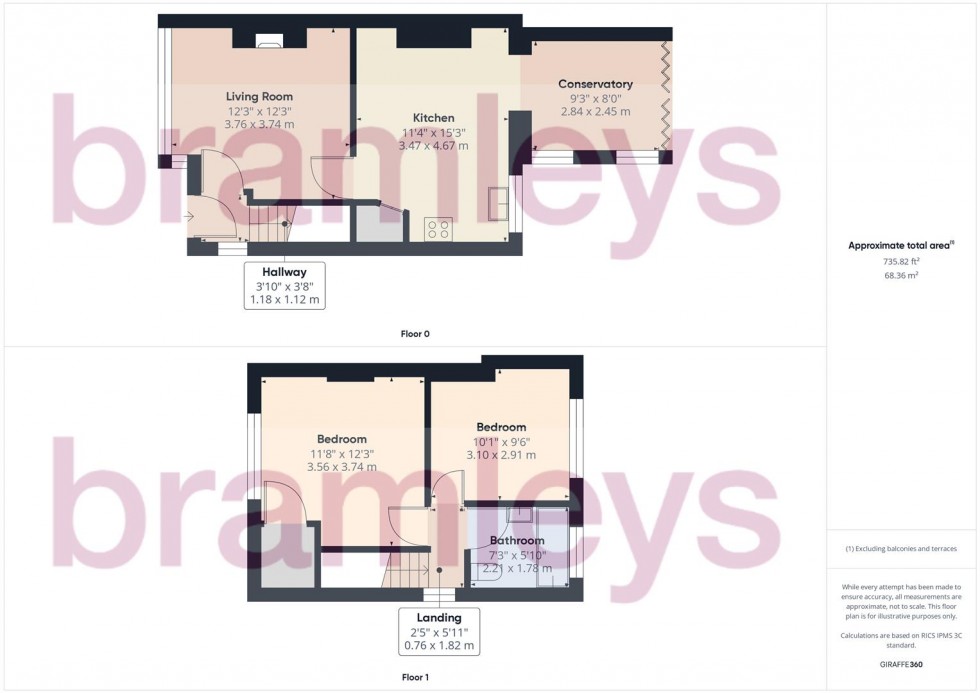 Floorplan for Highfield Grove, Elland,