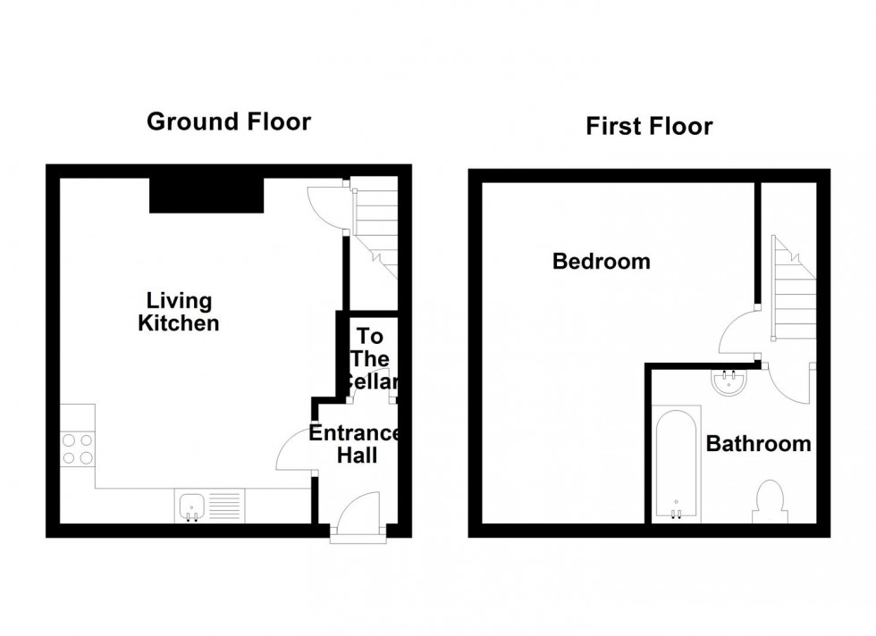 Floorplan for Trevelyan Street, Moldgreen, Huddersfield