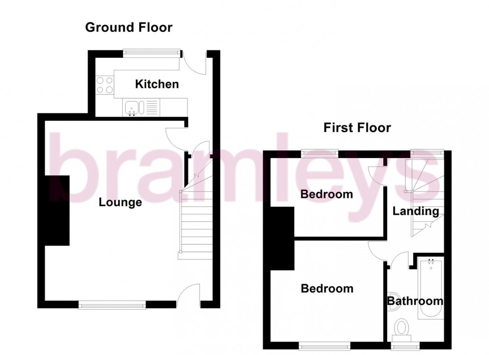 Floorplan for Broad Carr Terrace, Holywell Green, Halifax