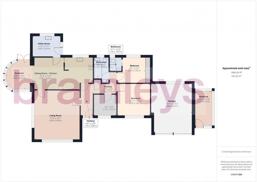 Floorplan for Lower Hall Road, Lascelles Hall