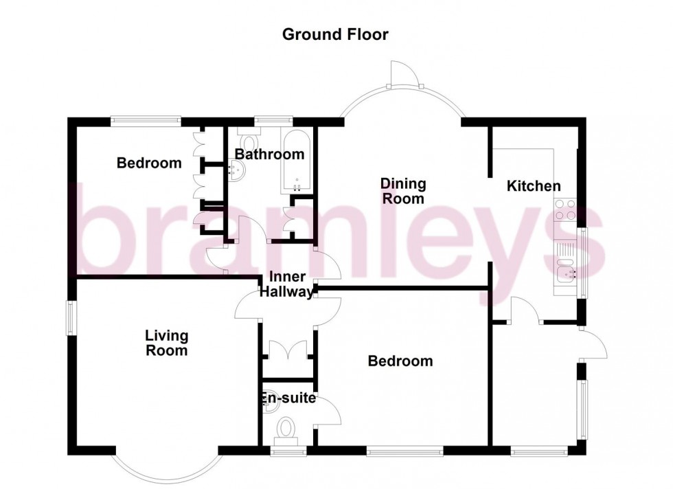 Floorplan for Dog Kennel Bank, Huddersfield