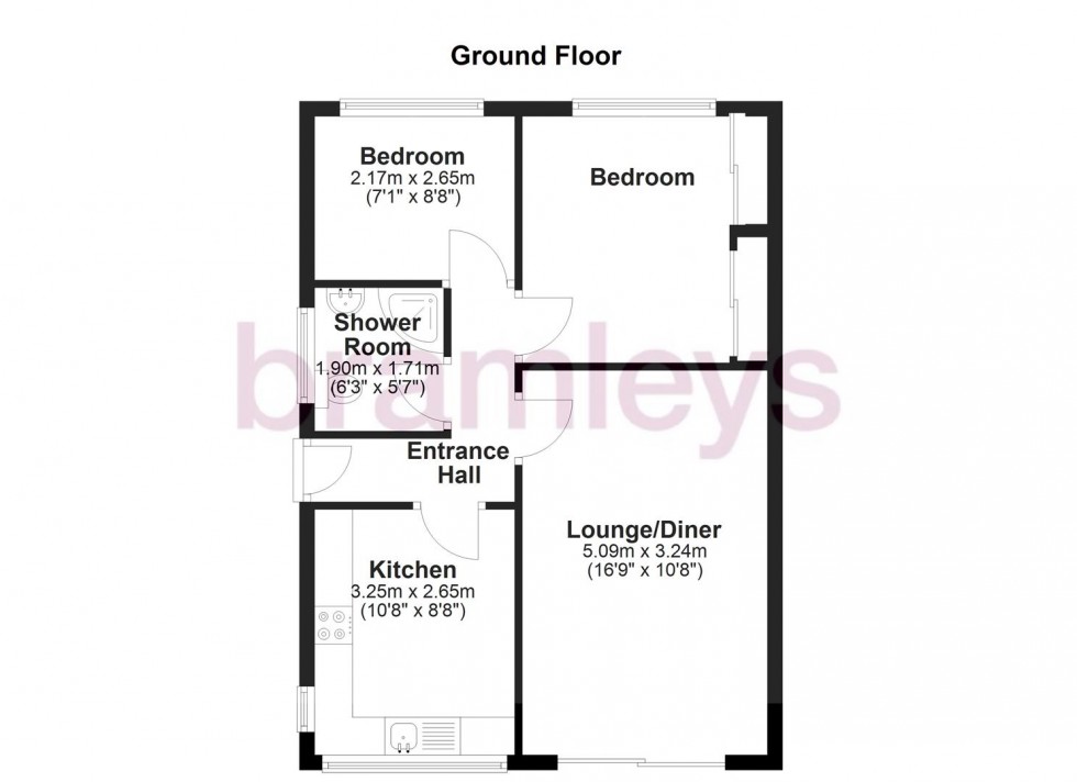 Floorplan for Heathmoor Park Road