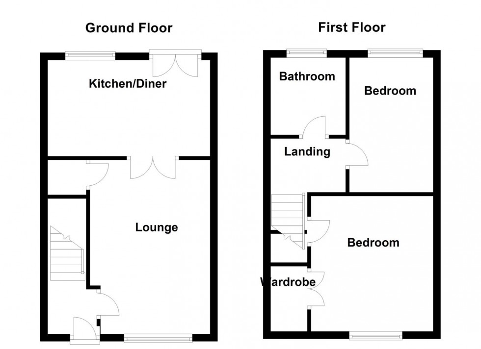 Floorplan for Capas Heights Way, Heckmondwike