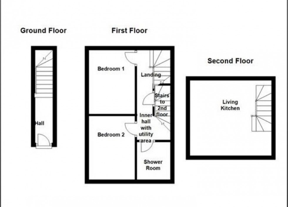 Floorplan for Westbourne Road, Marsh