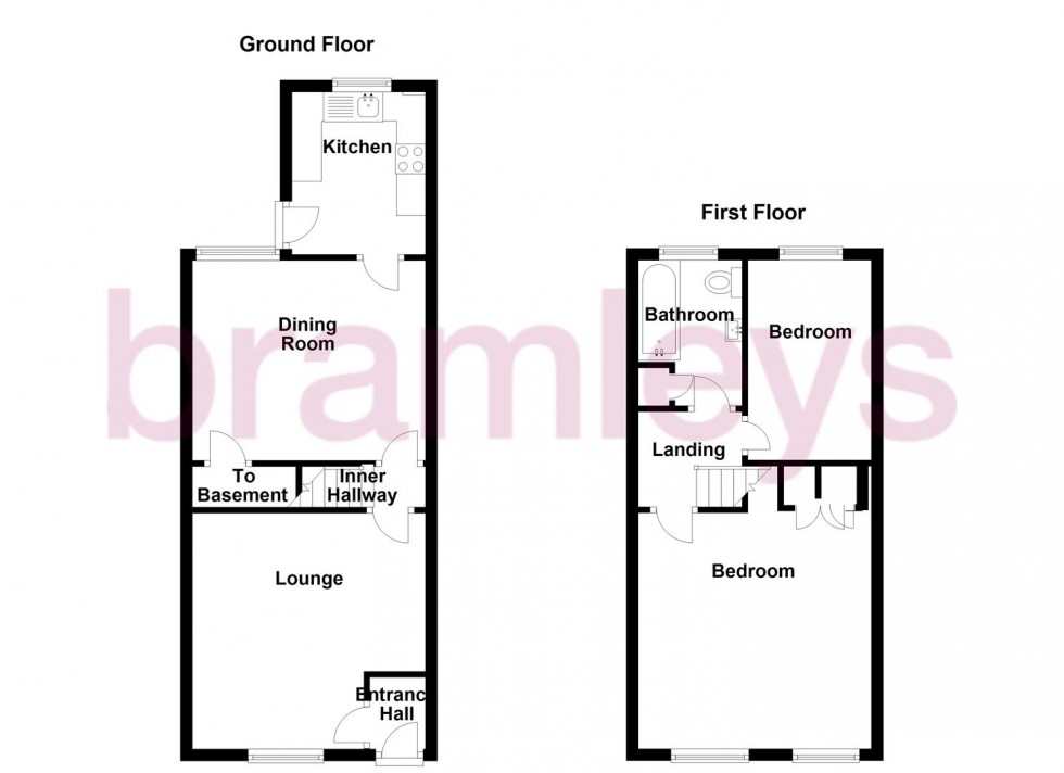 Floorplan for Abbey Walk South, Halifax