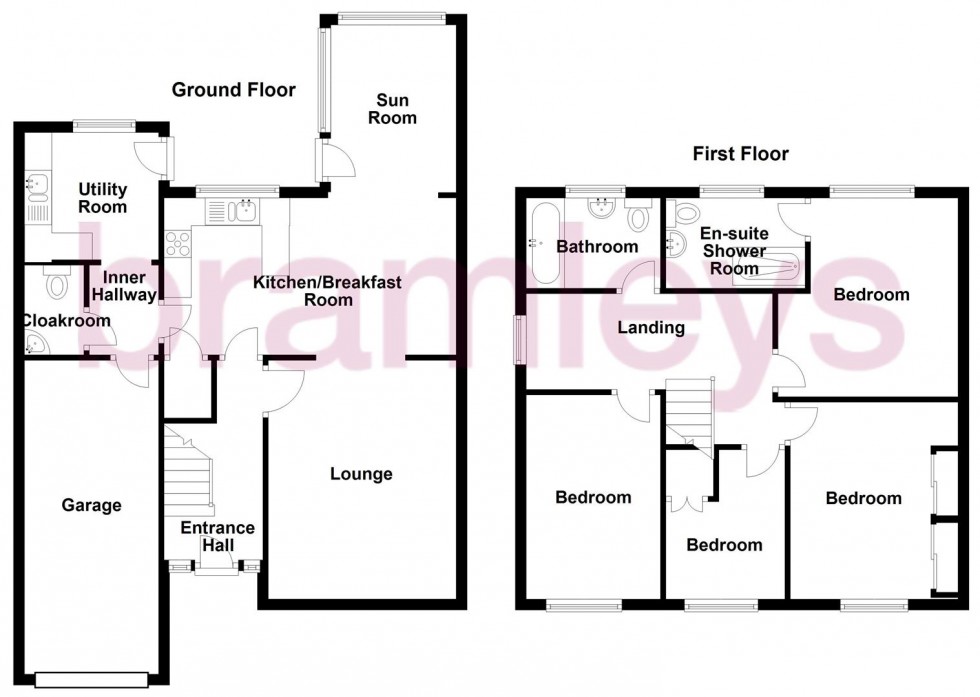 Floorplan for Stead Lane, Huddersfield