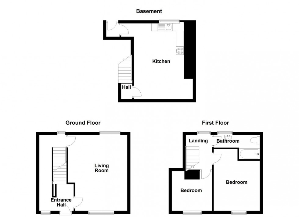 Floorplan for Forest Road, Huddersfield