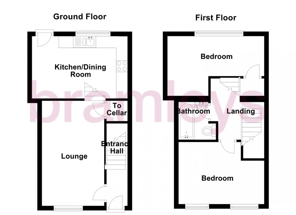 Floorplan for Manchester Road, Crosland Moor, Huddersfield