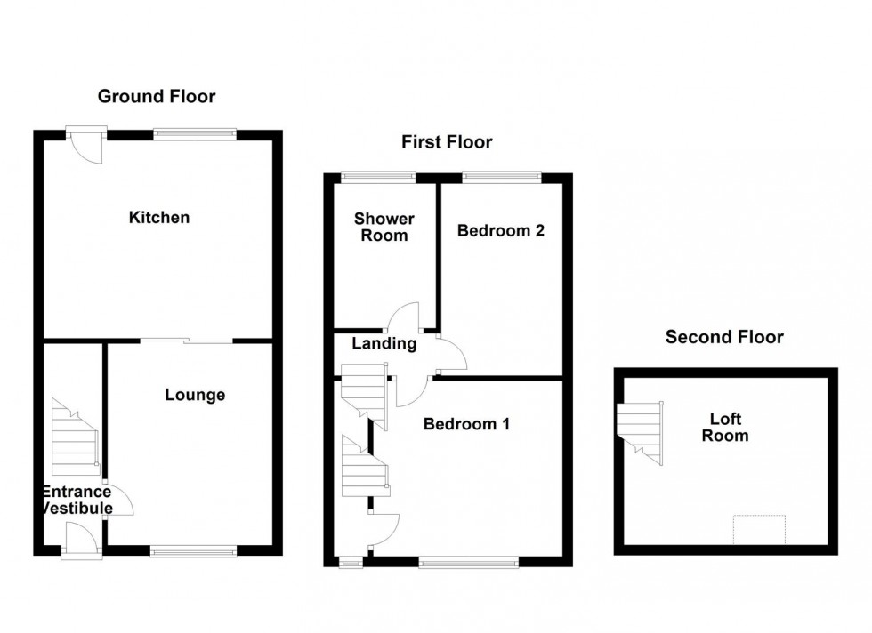 Floorplan for Powell Street, Heckmondwike