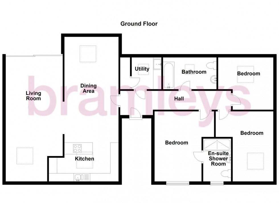 Floorplan for Newsome Road, Huddersfield