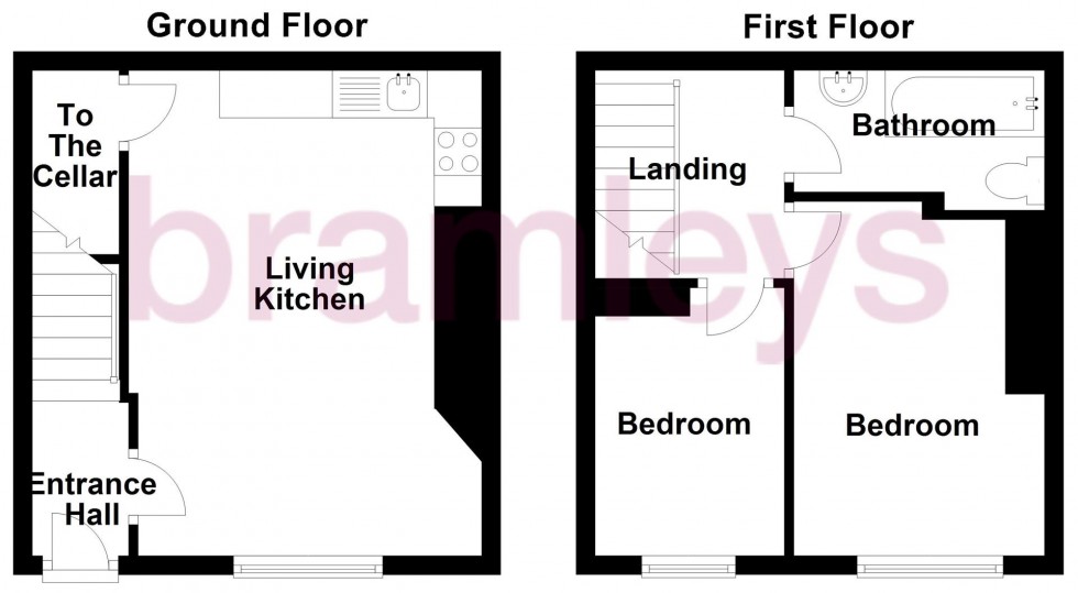 Floorplan for Cowrakes Road, Lindley