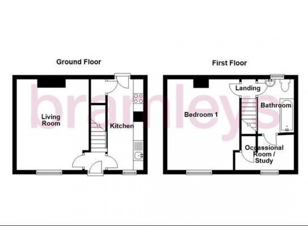 Floorplan for South Street, Mirfield