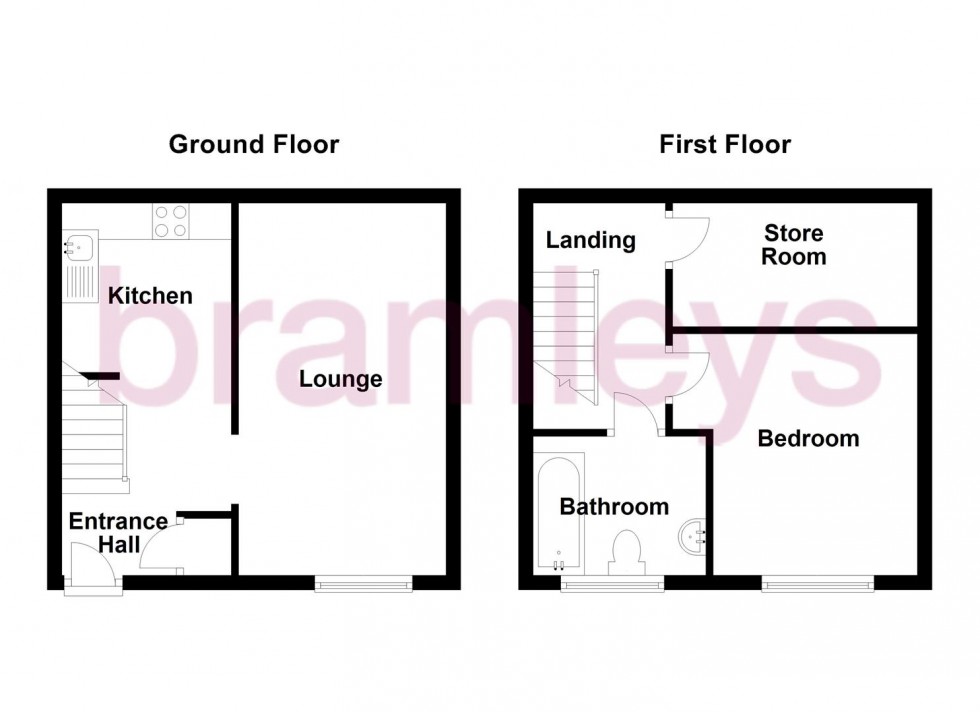 Floorplan for Savile Road, Elland